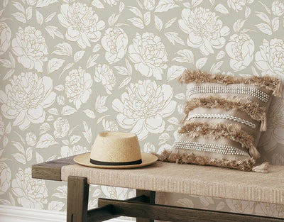 Recreating Cottagecore Vibes with Peel and Stick Wallpaper