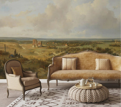 The Magic of Vintage Landscape Wall Murals