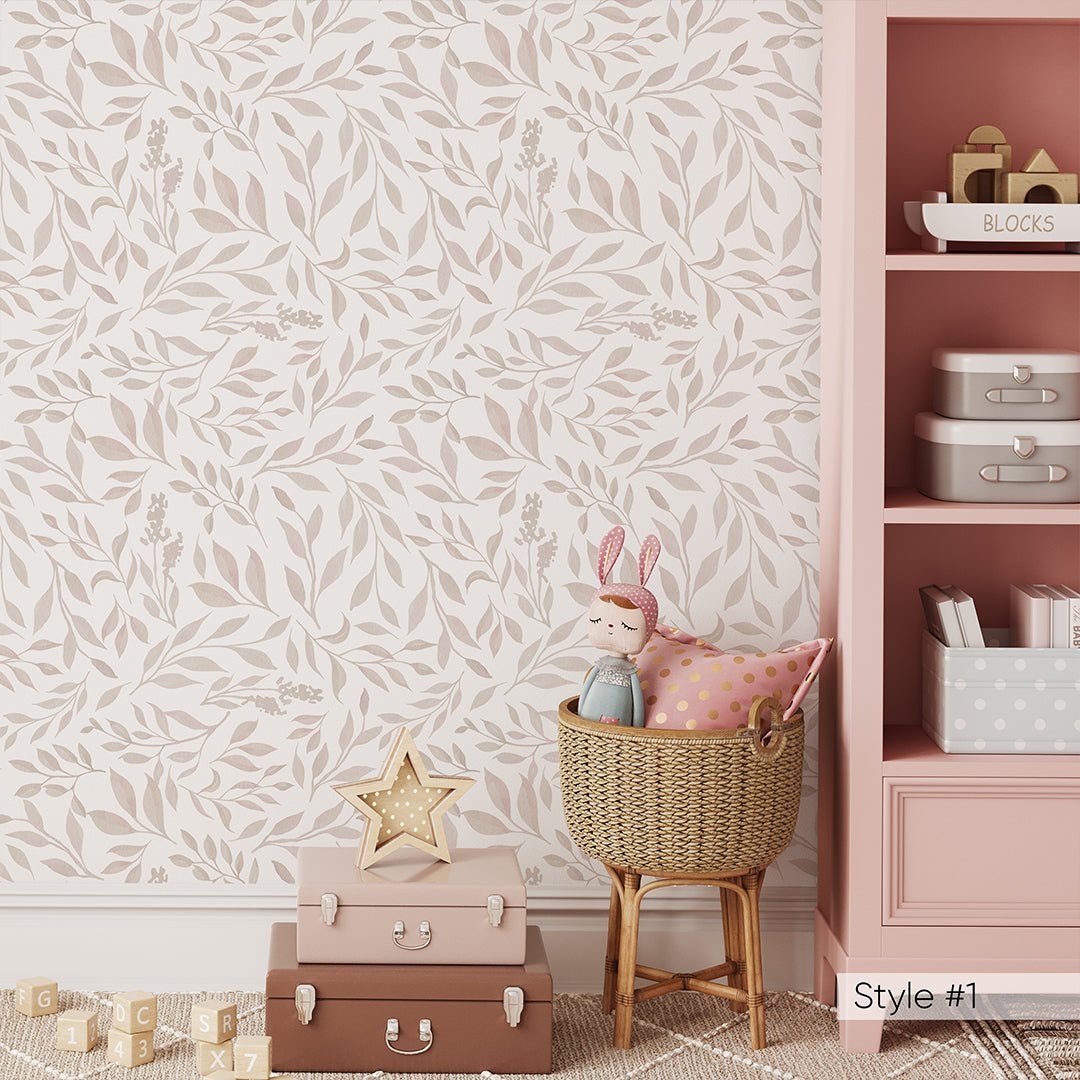 Fresh and Elegant: Pink Floral Walls - CostaCover