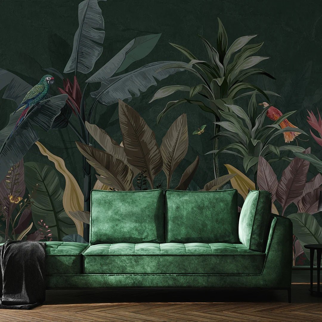 8 Dark Floral Wallpapers For Your Home