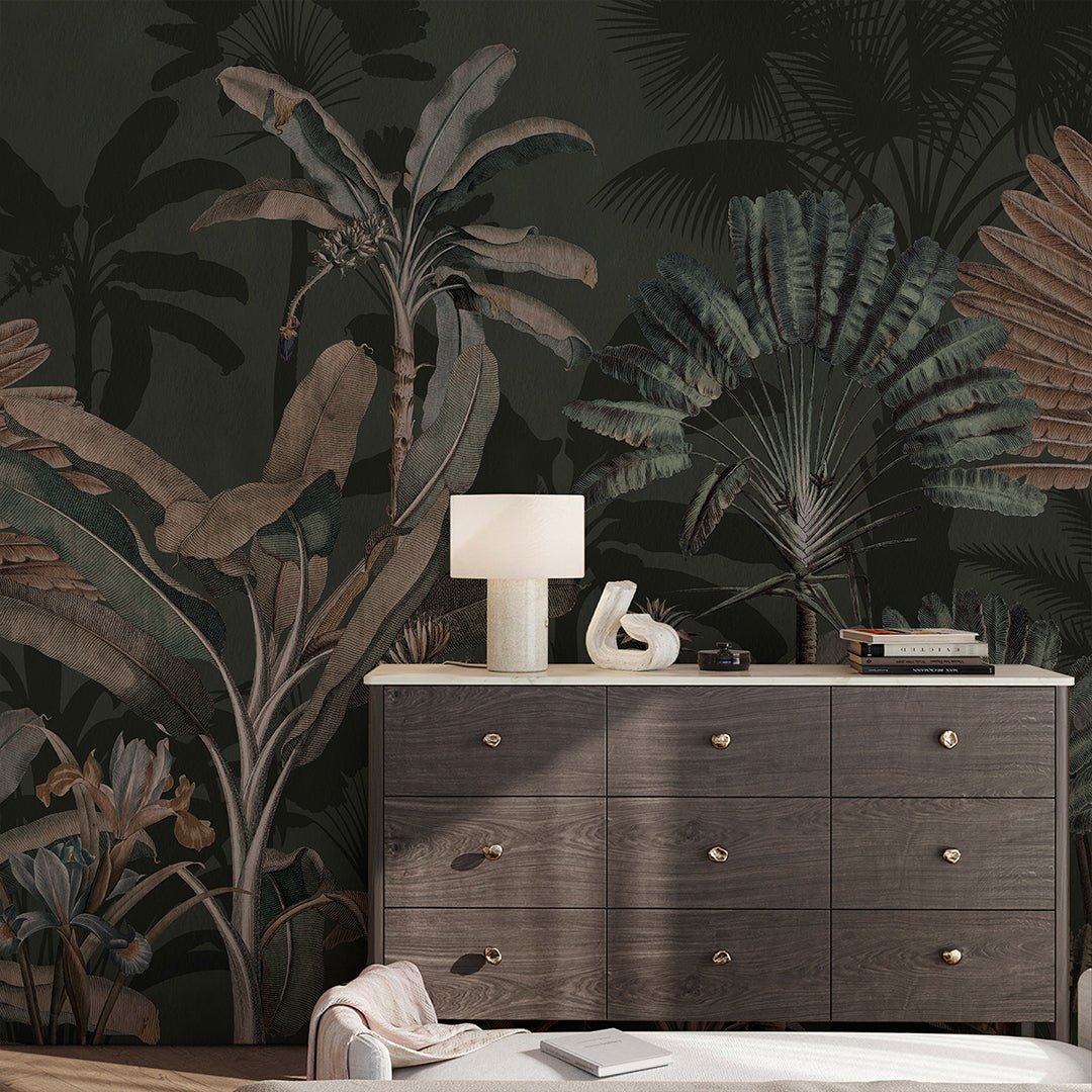 Dark Academia Wallpaper Ideas for Moody Rooms