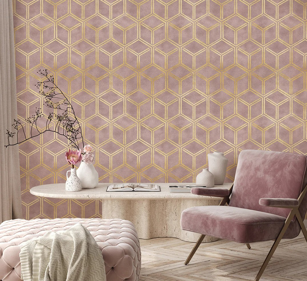 Glamour and Geometry: Exploring Art Deco Wallpaper