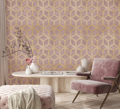 Glamour and Geometry: Exploring Art Deco Wallpaper