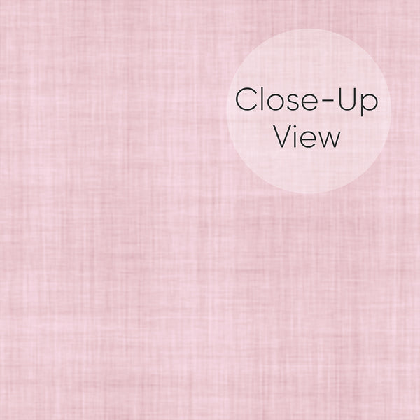 Blush Pink Linen Texture Wallpaper L045