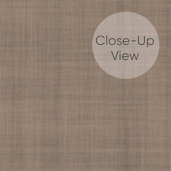 Taupe Brown Linen Texture Wallpaper L042