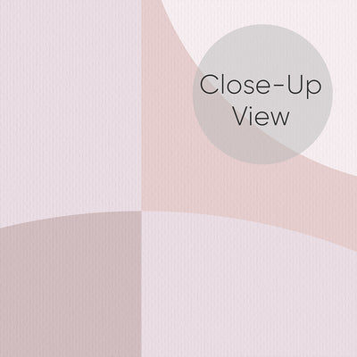 Abstract Pink Arches Wall Mural AM065