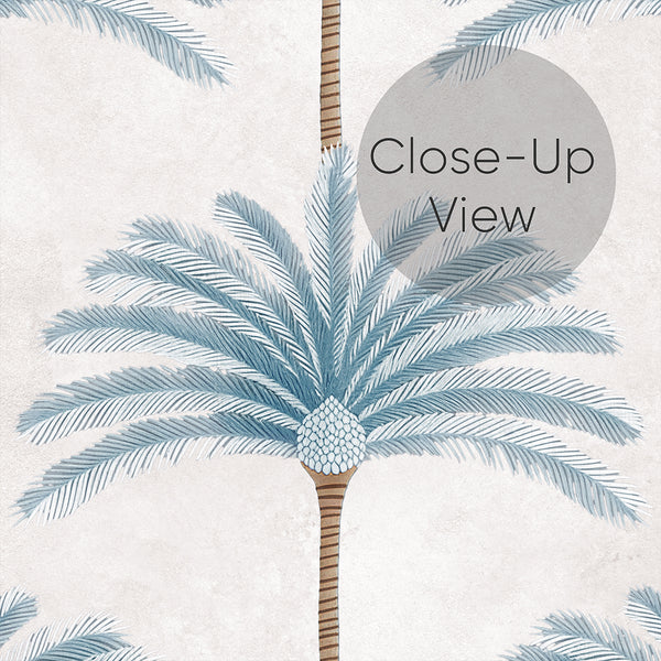 Blue Palm Tree Wallpaper A131