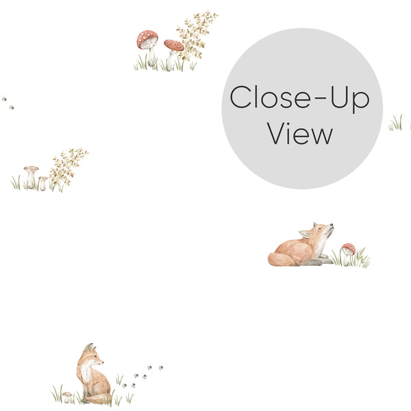 Fox Nursery Wallpaper A132