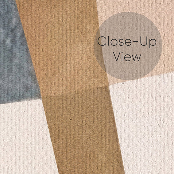 Beige Black Gray Shapes Wall Mural AM124 - CostaCover - Peel and stick Removable Wallpaper - Abstract - abstract mural - abstract paint