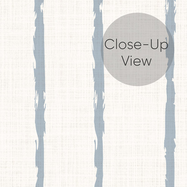 Dusty Blue Vertical Stripes Wall Mural AM201