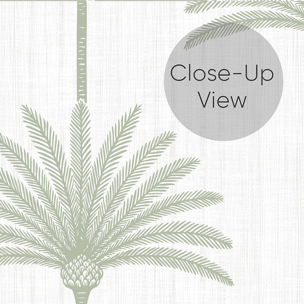 Sage Palm Tree Wallpaper L002