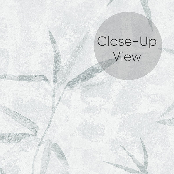 Gray Bamboo Leaves Wallpaper CC363