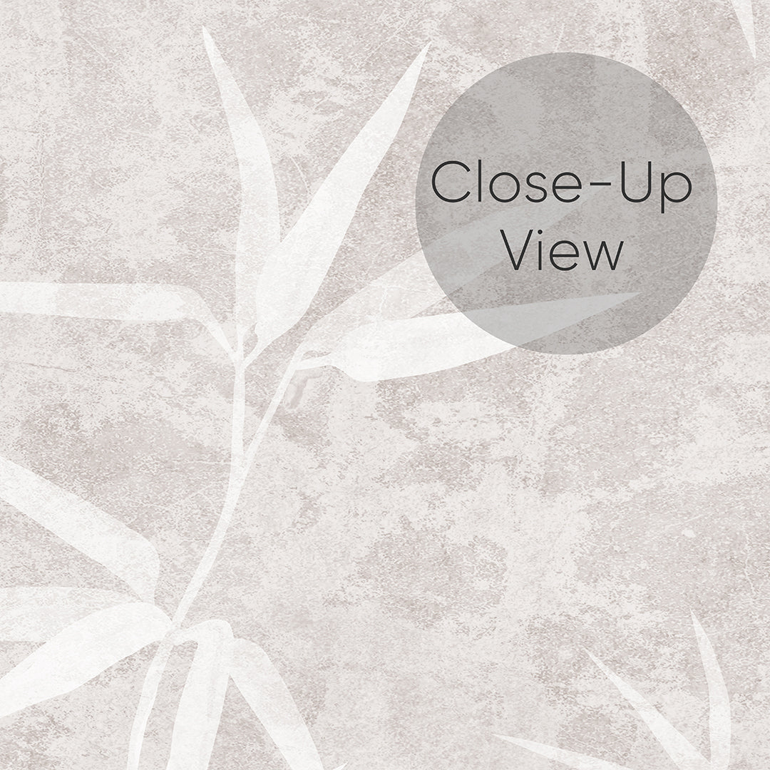 Beige Bamboo Leaves Wallpaper CC362