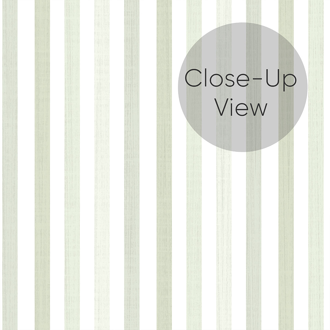 Pastel Green Stripes Wallpaper S005