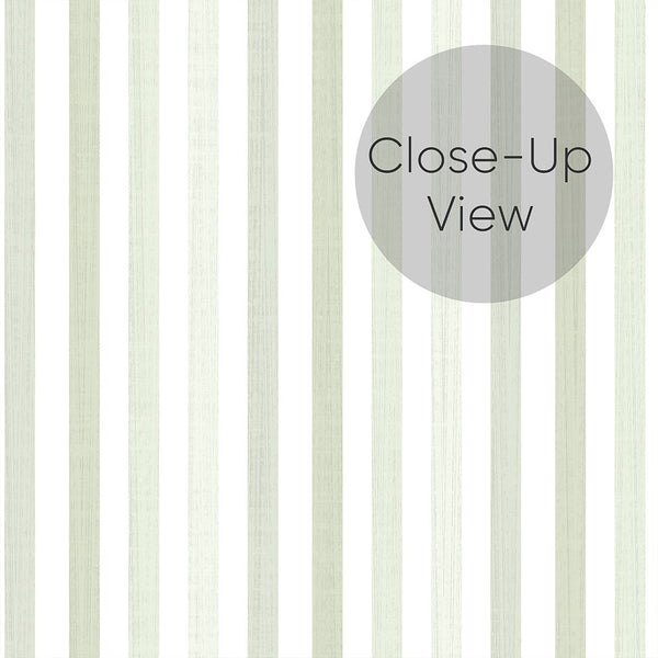 Pastel Green Stripes Wallpaper S005 - CostaCover - Peel and stick Removable Wallpaper - accent wallpaper - adhesive wallpaper - baby bedroom