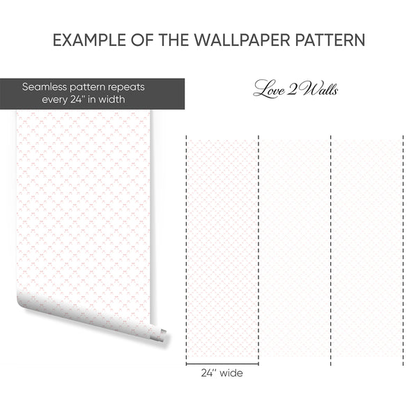 Example of a 24-inch-wide panel, showing how the design is divided across panels; the printed design varies with the size selected
