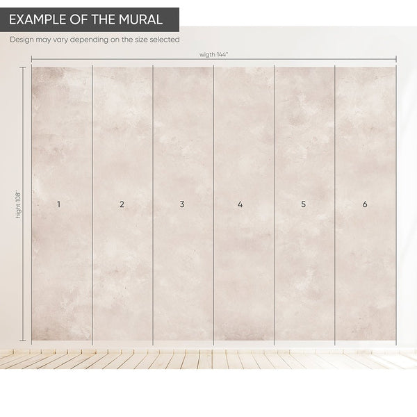 Beige Plaster Wall Mural AM068 - CostaCover - Peel and stick Removable Wallpaper - about walls - Abstract - abstract lines