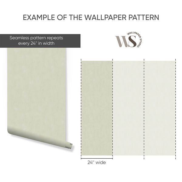 Light Green Plaster Look Wallpaper S150