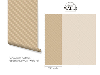 Rattan Weave Wallpaper A016