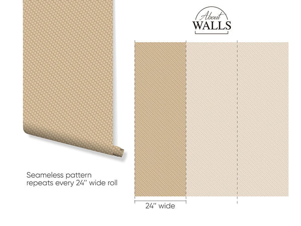 Rattan Weave Effect Style 3 Wallpaper A016 - CostaCover - Peel and stick Removable Wallpaper - about walls - abstract wallpaper - accent wallpaper