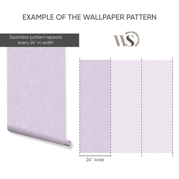 Purple Plaster Look Wallpaper S152