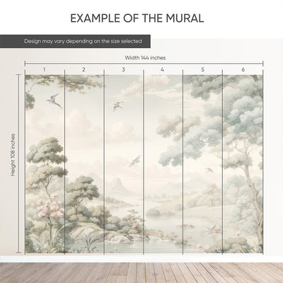 Antique Landscape Wall Mural WM094