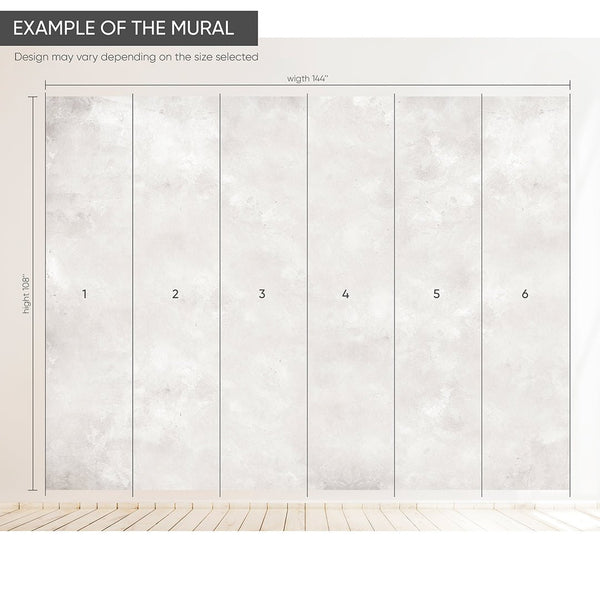 Light Gray Plaster Wall Mural AM069 - CostaCover - Peel and stick Removable Wallpaper - Abstract - abstract lines - abstract marble