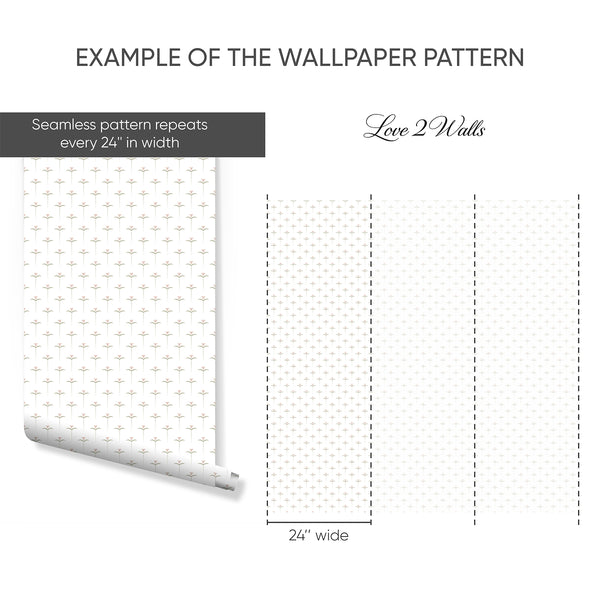 Example of a 24-inch-wide panel, showing how the design is divided across panels; the printed design varies with the size selected