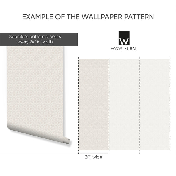 Example of a 24-inch-wide panel, showing how the design is divided across panels; the printed design varies with the size selected