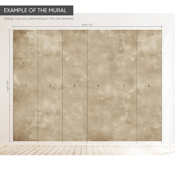 Limewash Plaster Wall Mural AM087 - CostaCover - Peel and stick Removable Wallpaper - Abstract - abstract mural - Abstract Plaster