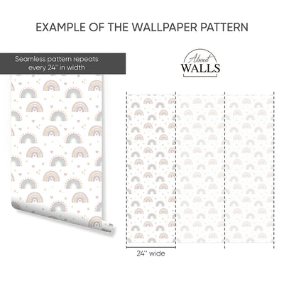 Tiny Rainbows Wallpaper A046