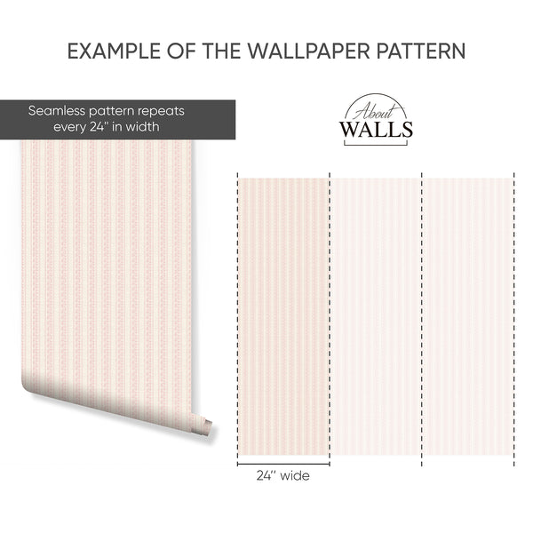 Example of a 24-inch-wide panel, showing how the design is divided across panels; the printed design varies with the size selected