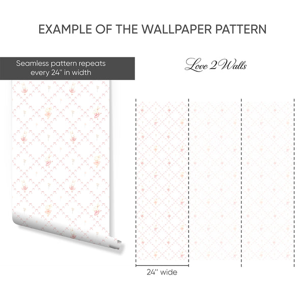 Example of a 24-inch-wide panel, showing how the design is divided across panels; the printed design varies with the size selected
