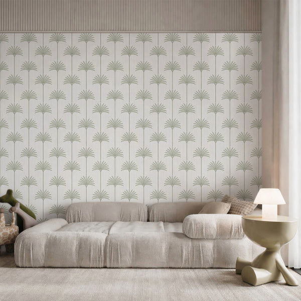 Sage Palm Tree Wallpaper L002