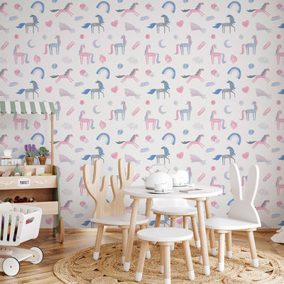 Hand-drawn Unicorn Wallpaper A056