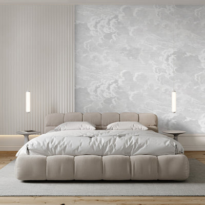Gray Vintage Cloud Wall Mural AM169