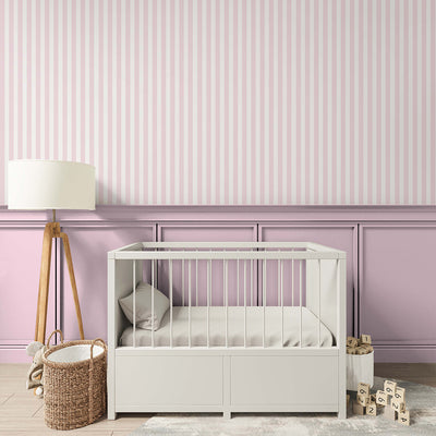 Pink Stripes Wallpaper S014