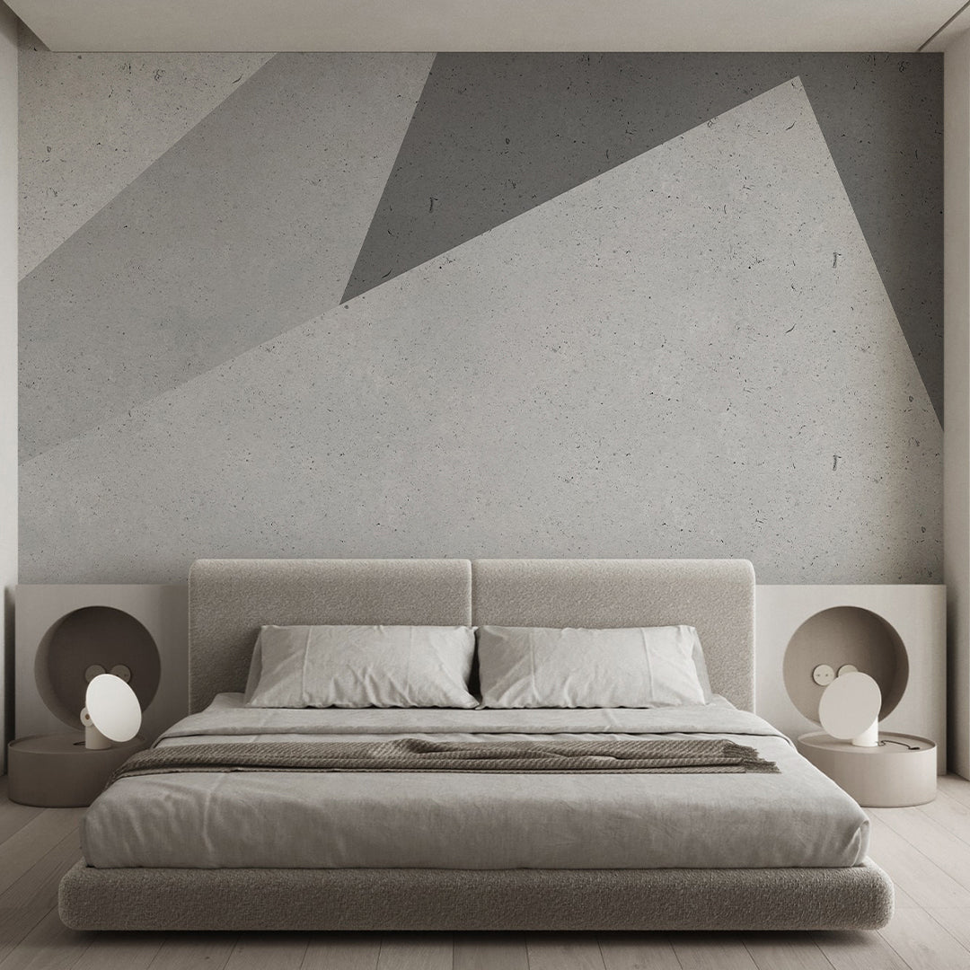 Granite Texture Shapes Wall Mural