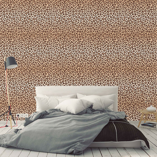 Leopard Spots Animal Wallpaper CC151 - CostaCover-Peel and stick Removable Wallpaper-adhesive wallpaper-animal print-Animal print wallpaper