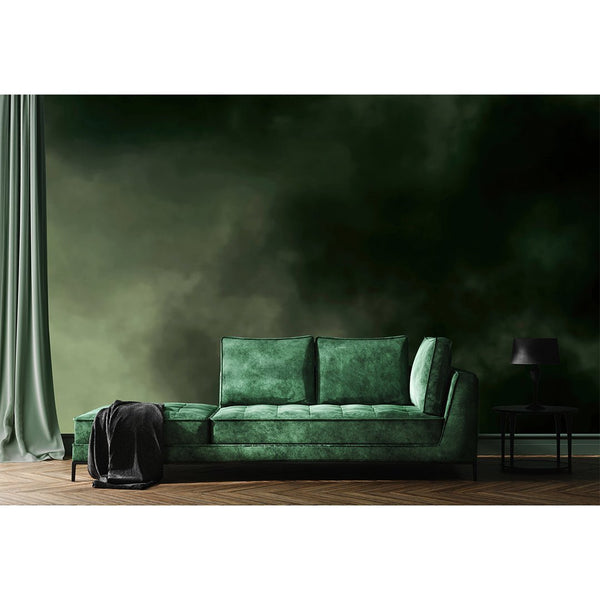 Dark Green Watercolor Wall Mural CCM203 - CostaCover - Peel and stick Removable Wallpaper - Abstract - abstract mural - abstract wall art