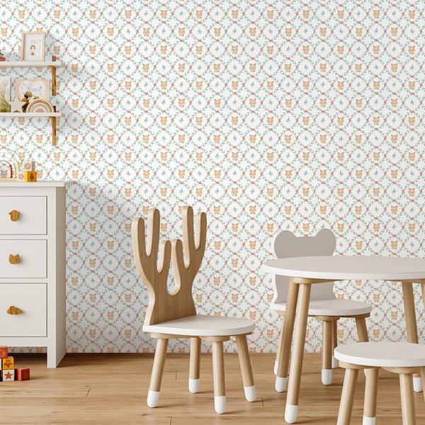 Fox Nursery Wallpaper L135