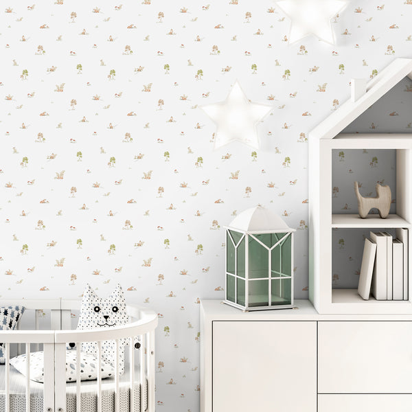 Fox Nursery Wallpaper A132