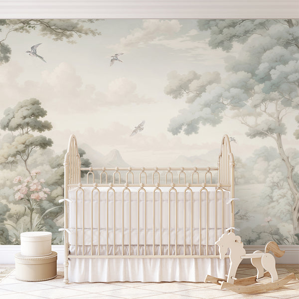 Antique Landscape Wall Mural WM094