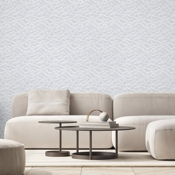 Blue Stroke Waves Wallpaper A101