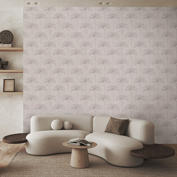 Neutral Palm Tree Wallpaper A127