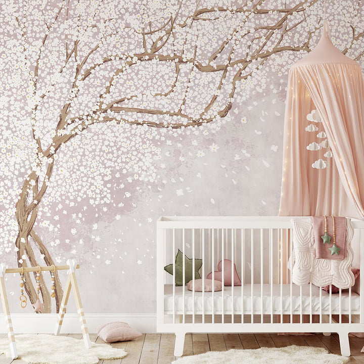 Falling Flower Petals Wall Mural CCM168 – CostaCover