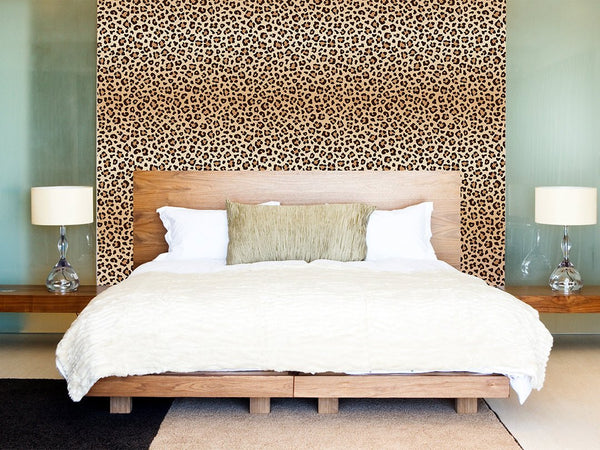 Leopard Spots Animal Wallpaper CC151 - CostaCover-Peel and stick Removable Wallpaper-adhesive wallpaper-animal print-Animal print wallpaper