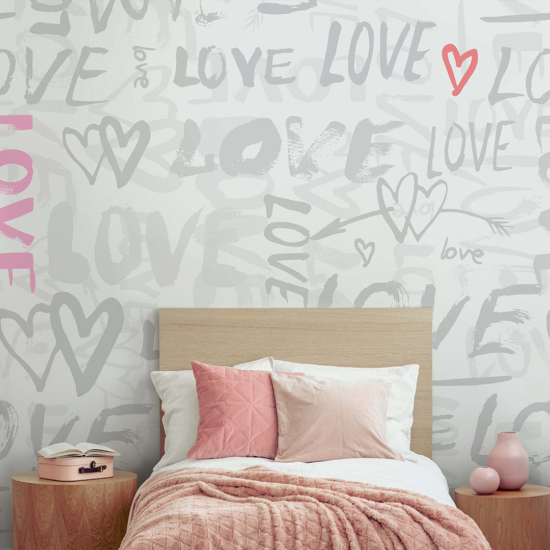 Graffiti Love Wall Mural WM098