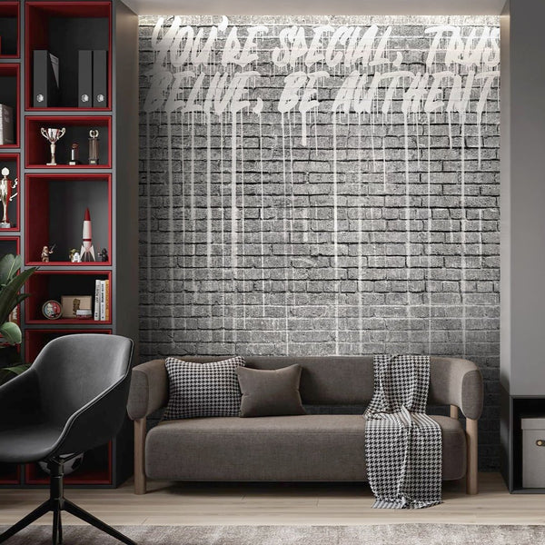 Inspirational Graffiti Wall Mural AM123 - CostaCover - Peel and stick Removable Wallpaper - Abstract - abstract mural - abstract paint