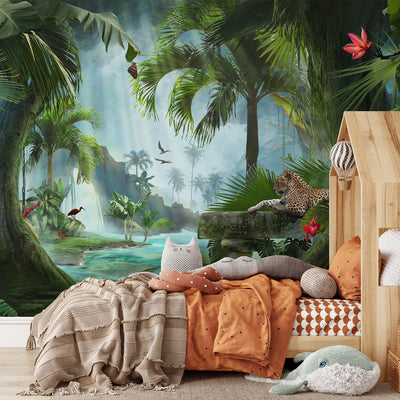 Green Tropics Wall Mural CCM192